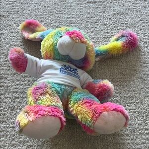 Bobby K Rainbow Plush Bunny - Multicolor Plush Stuffed Animal
